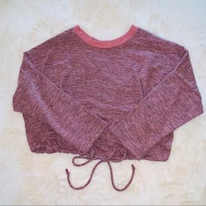 Crop sweatshirt